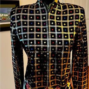 Vintage St John Bejeweled Short Jacket